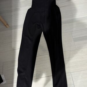 Motherhood Black Straight Leg Jumpsuit